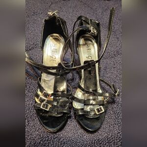 Rouge Strappy High Heel